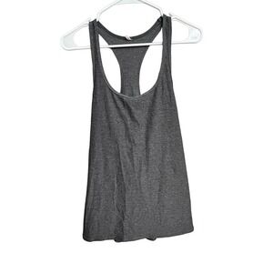 Under Armour Tank Top Women's Size Small S Gray Heatgear Fitted Athletic Shirt